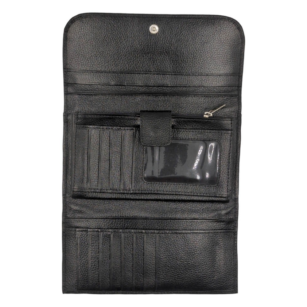 Leather Convertible Backpack with Wallet - Picture 5 of 7